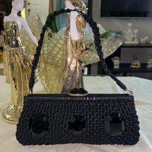 Valentino Garavani Crochet Evening Bag